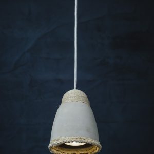 concrete pendant lamp